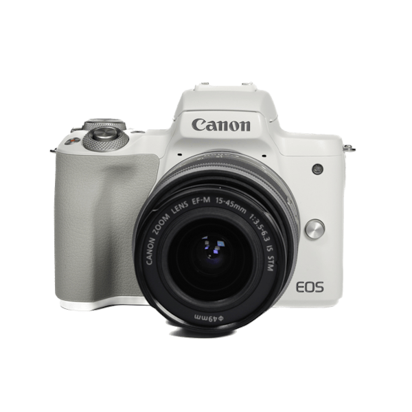 レンタル - Canon(キヤノン)EOS Kiss M2 EF-M15-45 IS STM レンズ