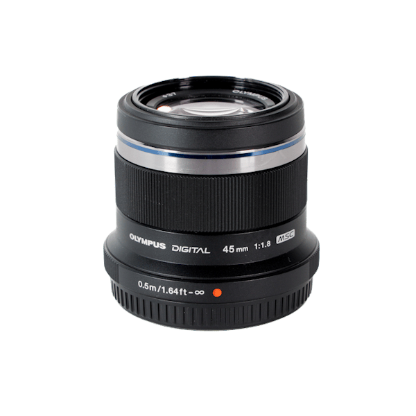 レンタル - OM SYSTEM(OLYMPUS)M.ZUIKO DIGITAL 45mm F1.8 [ブラック