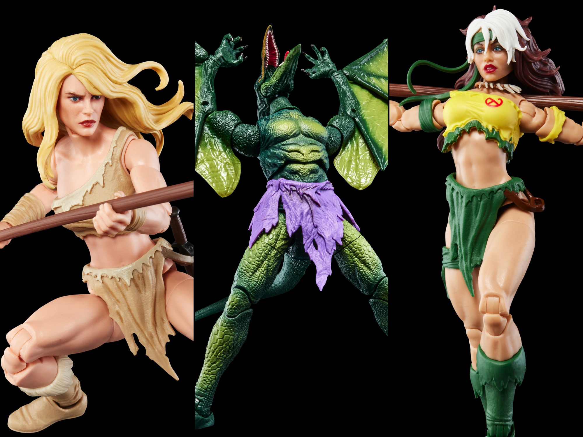 SDCC 2025: Hasbro Marvel Legends GamerVerse Savage Land 3-Pack