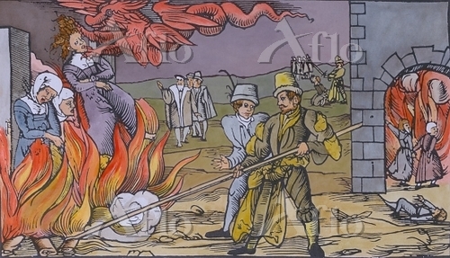 魔女の火刑 [169572839]のアート作品 - アフロ