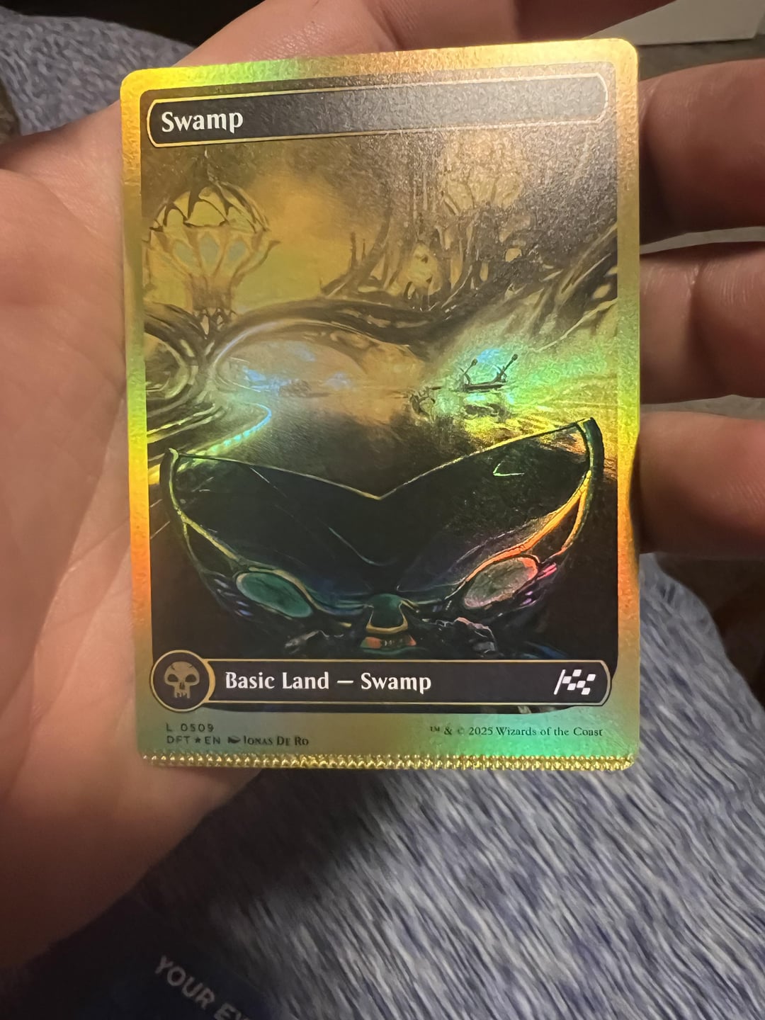 MTG 島 foil エラー 買取：【Foil】《島/Island》(USG版)[エラーカード