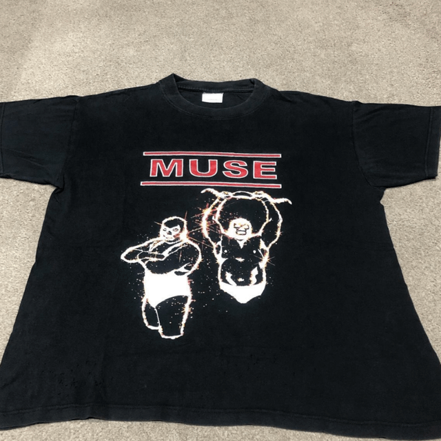 レア MUSE ミューズ 2013 黒 Tシャツ M レア MUSE ミューズ 2013 黒 T