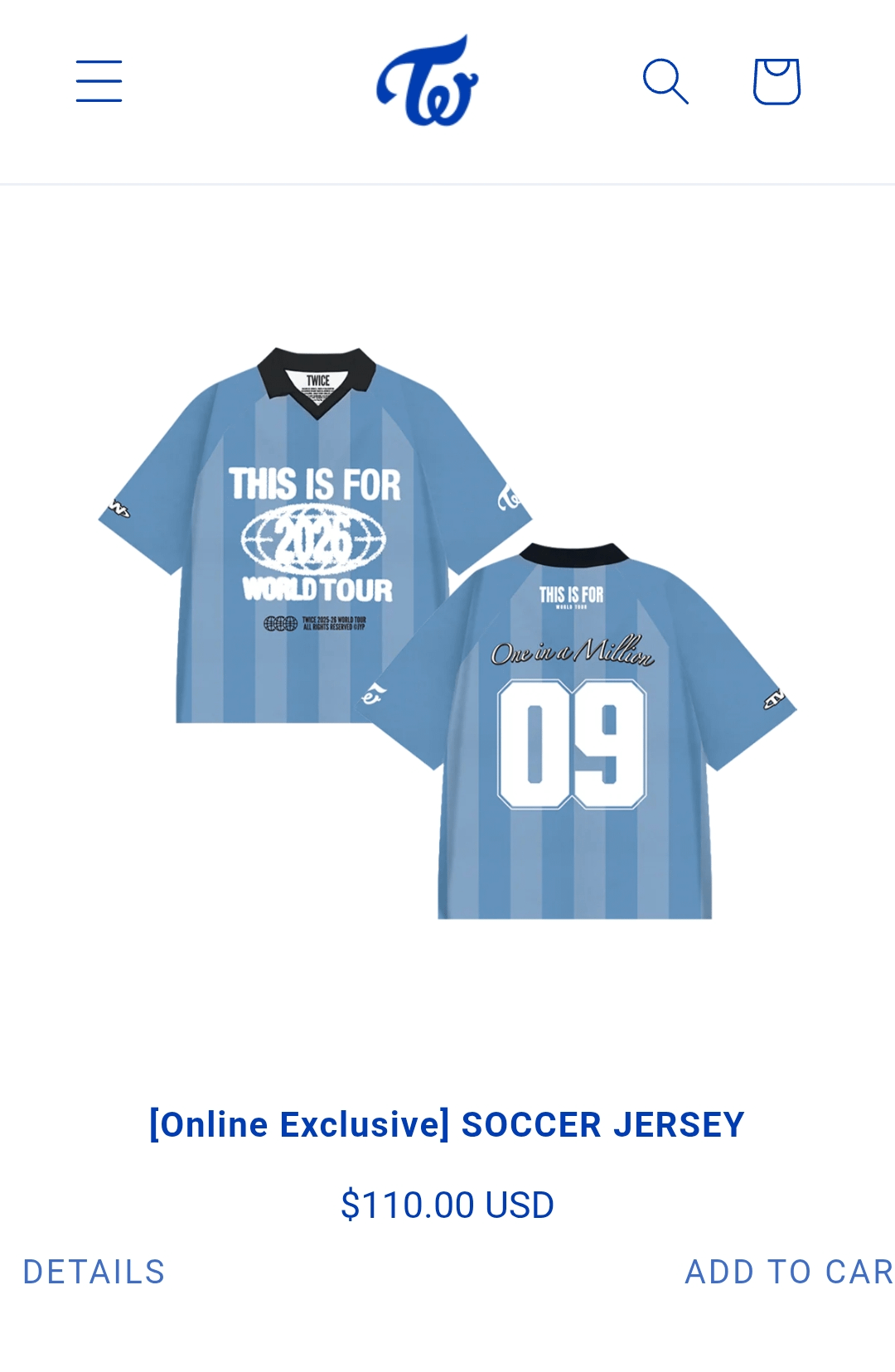 アイドル twice this is for world tour uniform XL アイドル twice this is for world tour uniform XL twice this is for