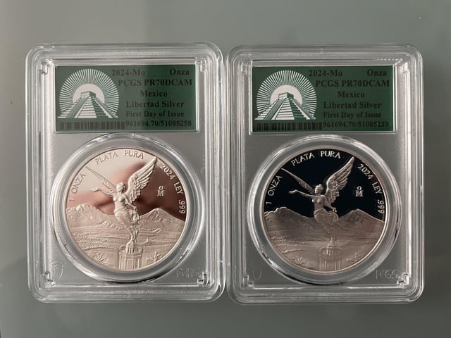 Mail call! 2024 proof Silver Libertad's arrived. Graded by