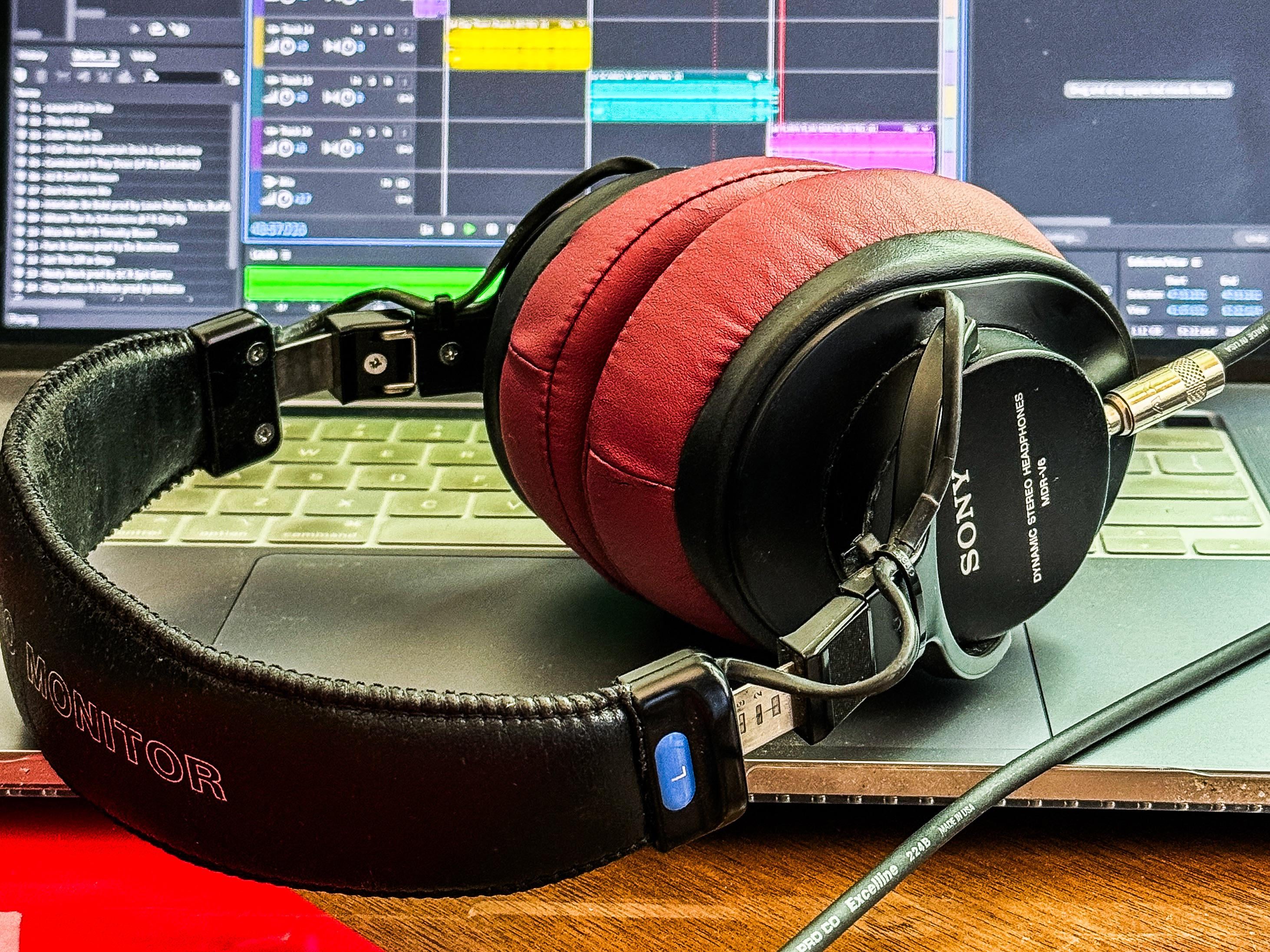 30年物のSony MDR-V6 : r/headphones