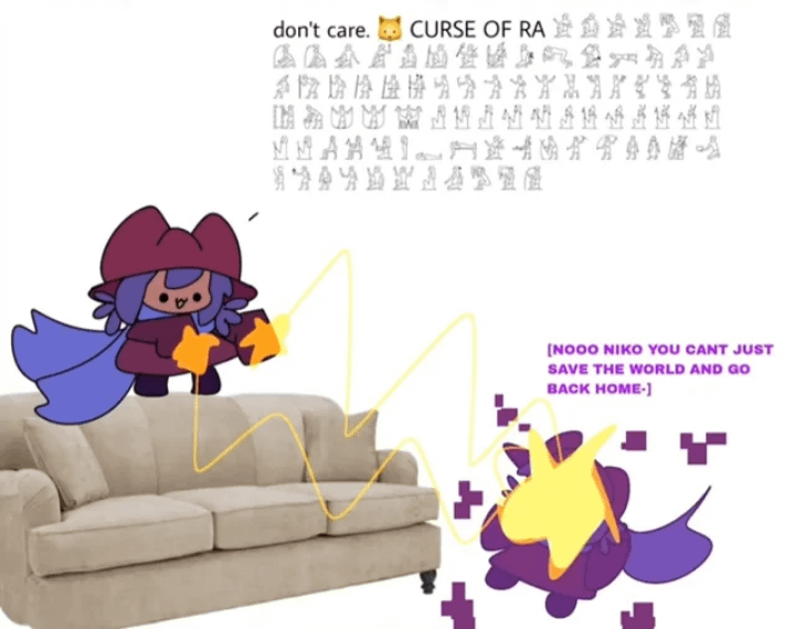 Six Seven Niko (Art by @Z3ROMaxMaizi on Twitter [Commissioned by