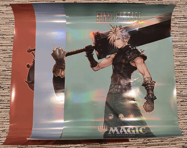 ポスターまとめ買い500円引】 MTG FF 販促用 ポスター クラウド MTG FF