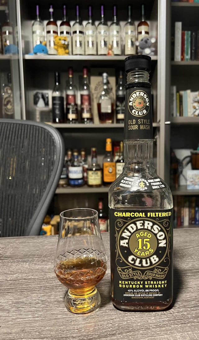 Review #22 Anderson Club 15 Years Old : r/bourbon