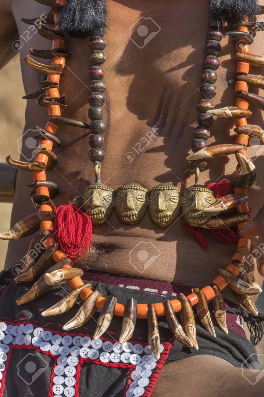 アンティーク ネックレス インド ナガランド A