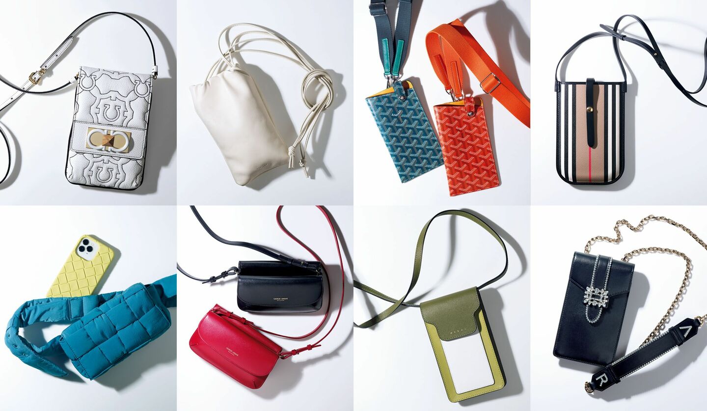 ボッテガヴェネタ スマホケース ショルダータイプ