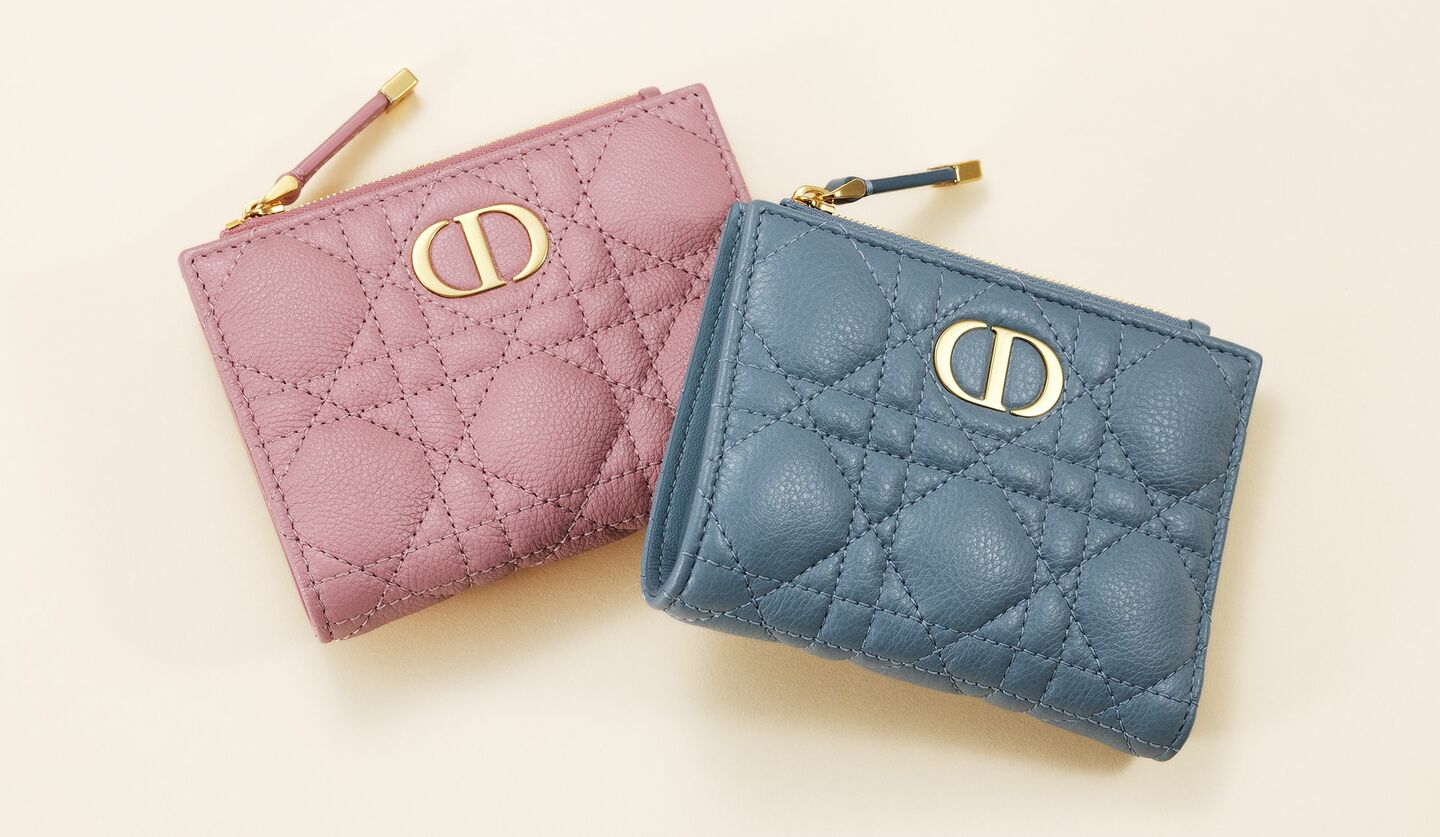 DIOR | 【日本限定】Lady Dior Lotus ウォレット カナージュ