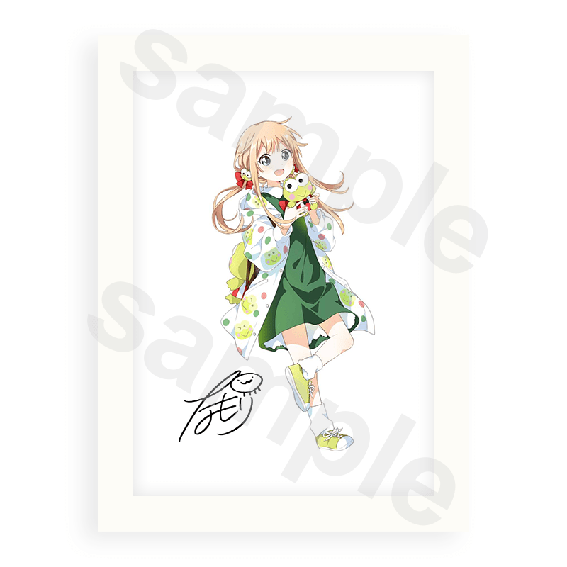 ゆるゆり×サンリオキャラクターズ なもり先生直筆サイン入り