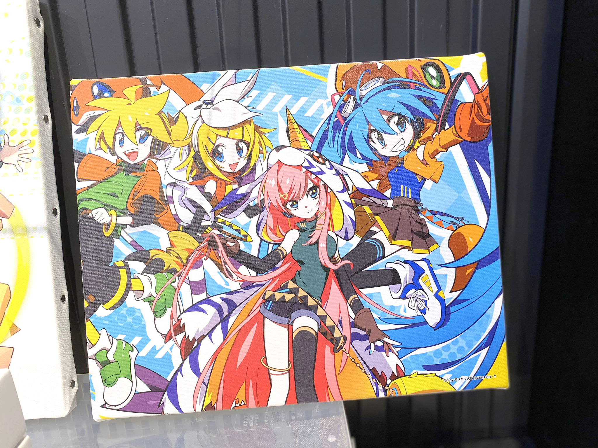 デジモンアドベンチャー 20周年記念 初音ミク アクリルスタンド 2つ