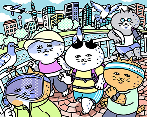 この画像の中に「ネズミ」が隠れています 猫に見つからないように必死