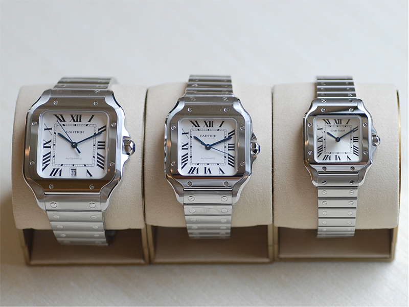 Cartier】2025年新作「サントス ドゥ カルティエ」にSMサイズが登場