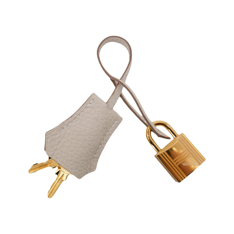 Hermès 25cm Birkin Craie Togo Leather Gold Hardware exclusive at