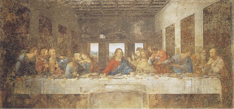 ポスター レオナルド・ダ・ヴィンチ「最後の晩餐」 - 輸入ポストカード