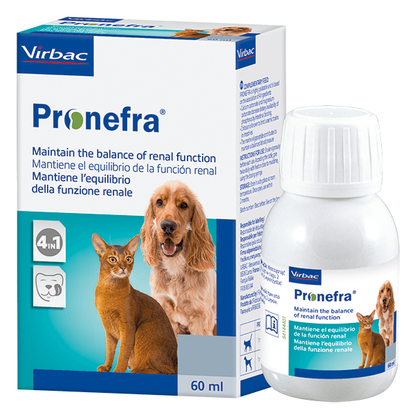 Virbac Pronefra サプリメント 60mL 新品］Virbac プロネフラ Pronefra 60mL犬猫用 - メルカリ