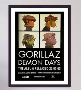 Golliraz Demon Daysポスター Gorillaz poster - Demon Days - 1st