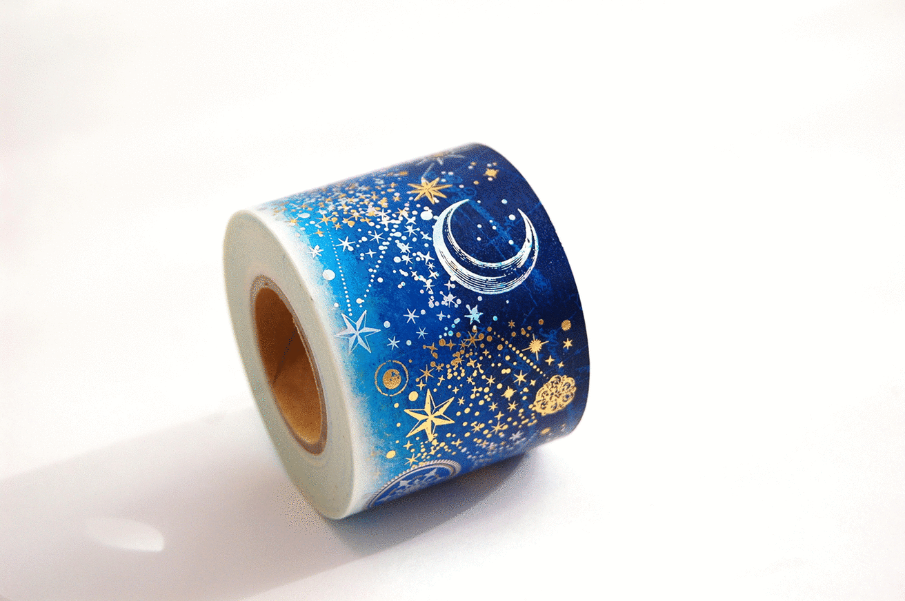 受注生産】美麗！！！『逢魔飛行』箔押しマスキングテープ | 有限会社