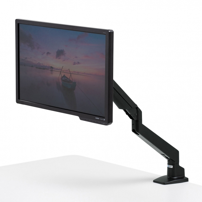 位置調節が自由自在な液晶モニターアーム3種を発売。 | サンワサプライ