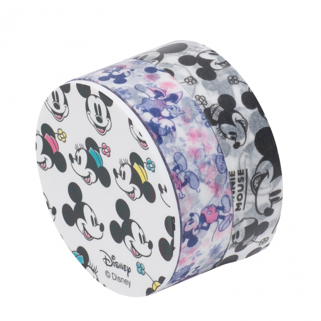 マスキングテープ ディズニーキャラクター」新発売 取り付けに便利な