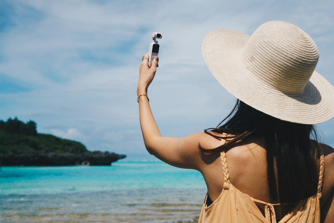 DJI Pocket 2、新色「Sunset White (サンセット ホワイト)」登場