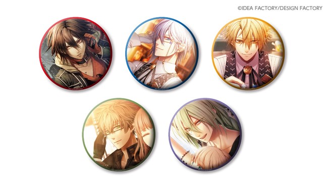 AMNESIA アムネシア グッズ ビーズログ20周年 缶バッジセット オトパ