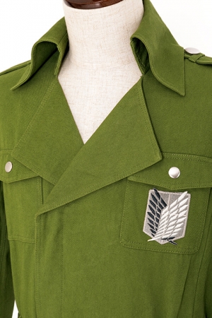 ACOS(アコス)より「進撃の巨人」調査兵団ロングコートが発売決定