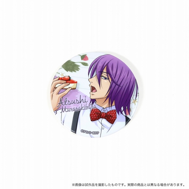 黒子のバスケ アニメイトカフェ クランチ バレンタイン 缶バッジ 紫原