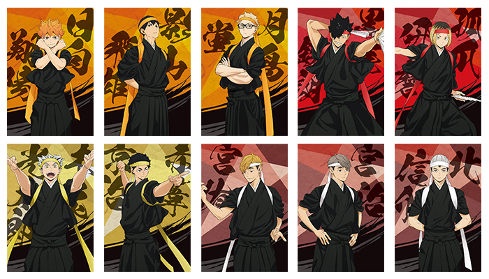 ハイキュー!! 宮侑 和装応援団 ・缶バッジ38個セット ハイキュー