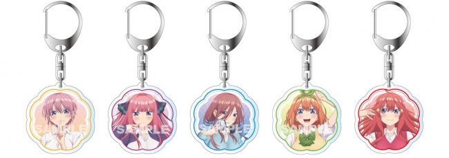 五つ子ヒロインの先行販売グッズが大集合！『五等分の花嫁