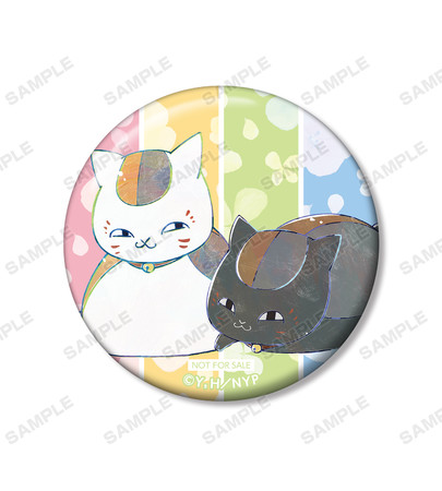 夏目友人帳 ニャンコ先生 特典缶バッジ 2点 グッズ-バッチ】夏目友人帳