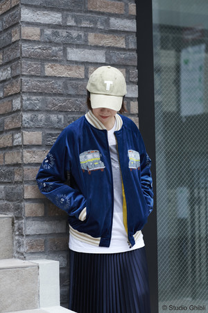 2020年版【GBL】となりのトトロ 別珍スカジャン 疾風ネコバス 渋谷ver