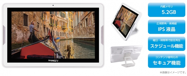店頭販促用サイネージ「19RS impactTV」新発売 | インパクト