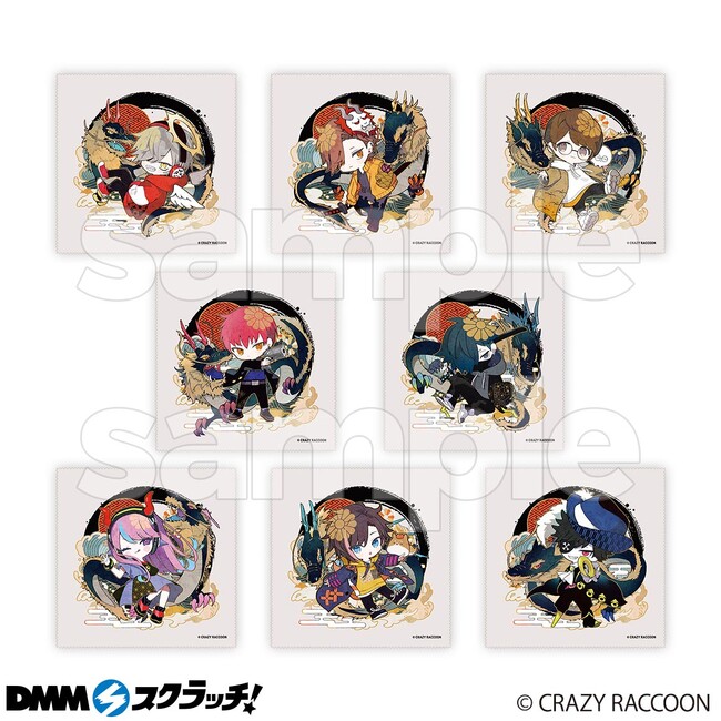 だるまいずごっど クリアファイル ステッカー CR DMMスクラッチくじ