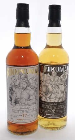 キン肉マン』連載40周年を記念したオリジナルラベルのウイスキーが登場