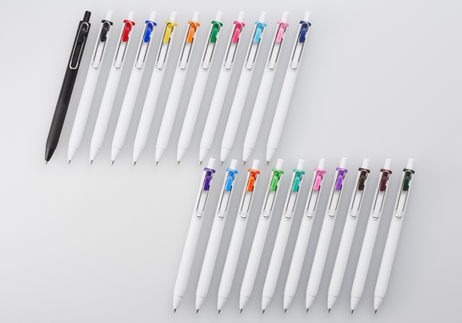 ノート、くっきりキマる。”『uni-ball one（ユニボール ワン）』全20色