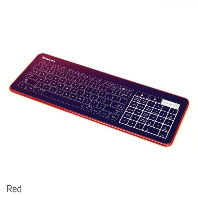 近未来デザインの高品質・高耐久なガラス製ハイエンド・キーボード