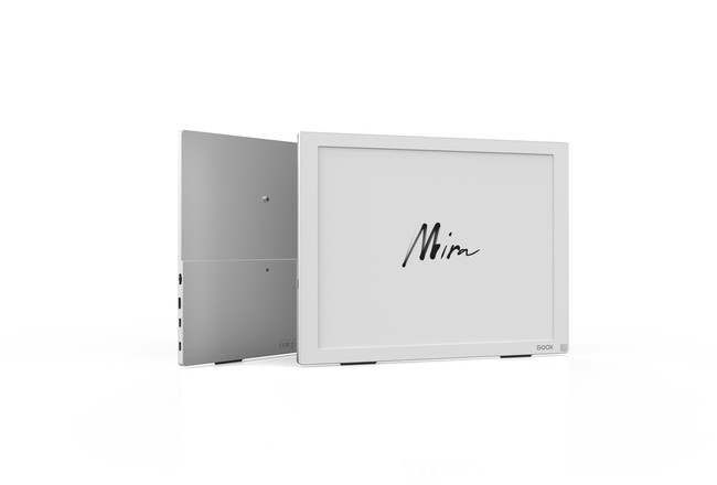 13.3インチEInkパネル搭載のセカンドモニター ”BOOX Mira” 発売の