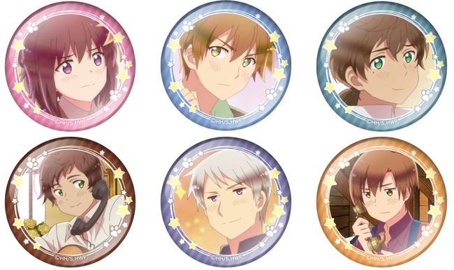 ねこ耳姿の描きおろしイラストが登場！『アニメ「ヘタリア World