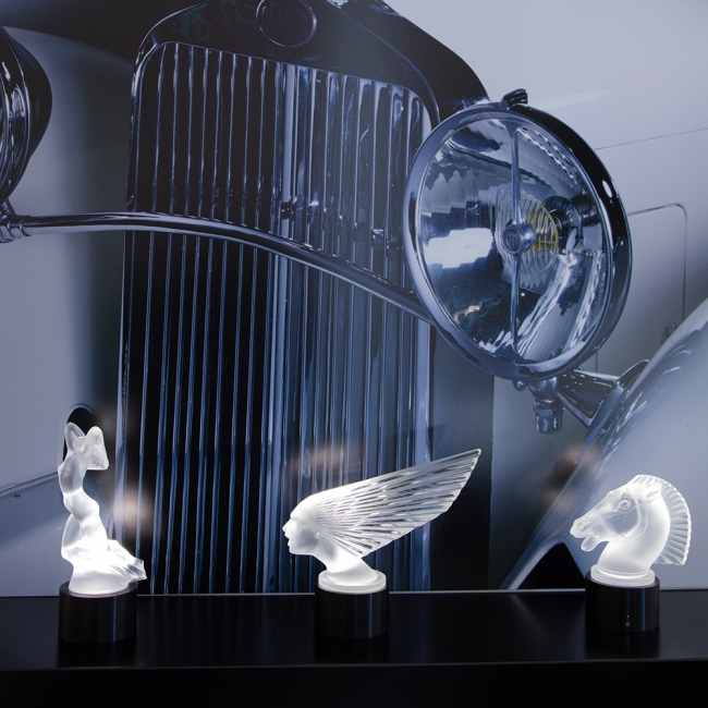 新品LALIQUEラリックバカラクリシスクリュセイスカーマスコットガラス