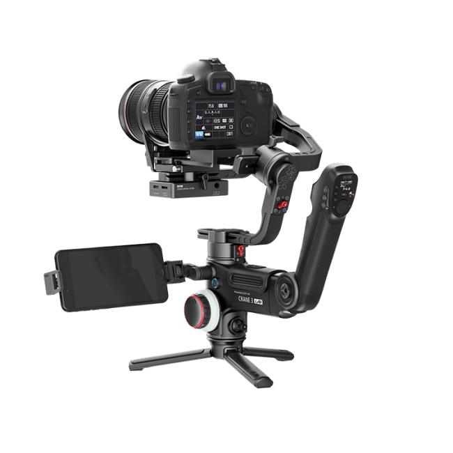 フルHD画像転送対応カメラ用スタビライザーZHIYUN『CRANE 3 LAB』の