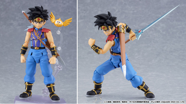 大人気TVアニメ『ドラゴンクエスト ダイの大冒険』より「ダイ」が可動