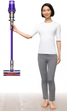 25%軽量化ながら変わらない吸引力¹を実現。ダイソンのテクノロジーを