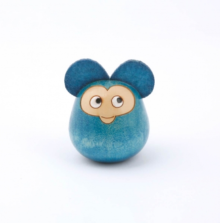 スウェーデン陶芸作家リサ・ラーソン×卯三郎こけし 「こけしの子ねずみ