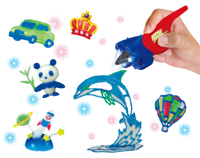 さらに描きやすくなった3Dお絵かき！描いたものが立体になるペンに