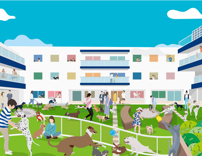 株式会社リビングライフ、ペット共生マンション「リリファ相武台」を新