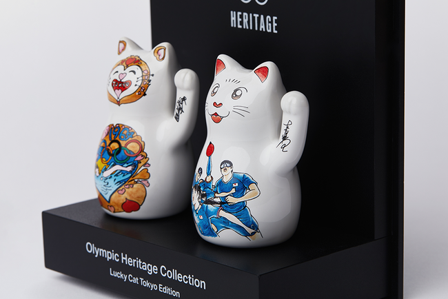 オリンピック 招き猫5色5体 オリンピック 招き猫5色5体 オリンピック