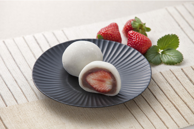 いちご大福を期間限定販売。独自の栽培方法で作られた完熟とちおとめを